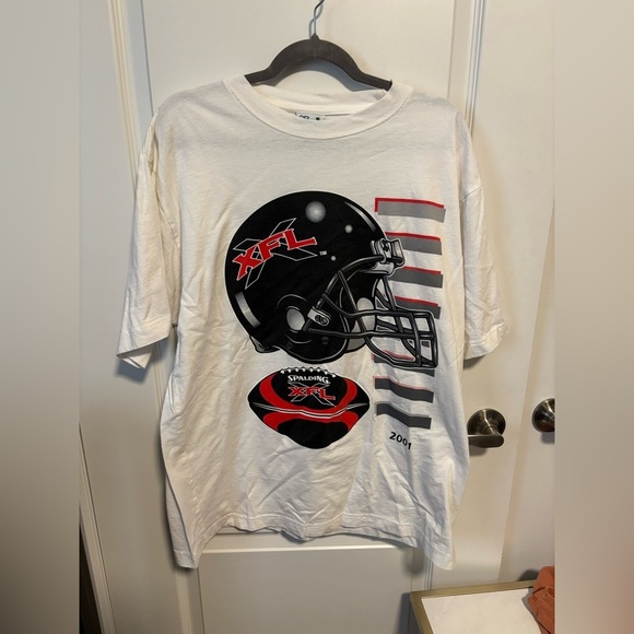 Vintage | XFL | 2001 Football Kickoff T-Shirt | Size L - Picture 2 of 4